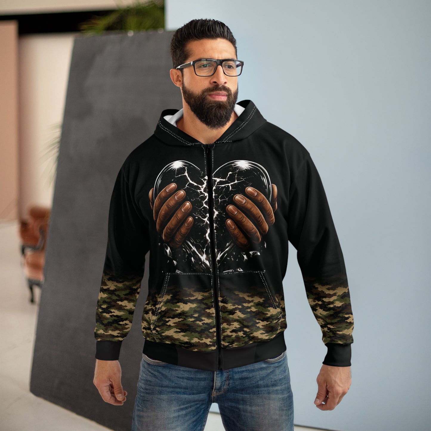 Unisex Zip Hoodie (AOP)