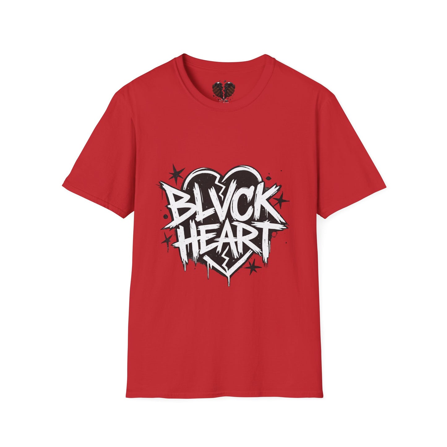 Black Heart Graffiti T‑Shirt — District 313 Streetwear Tee