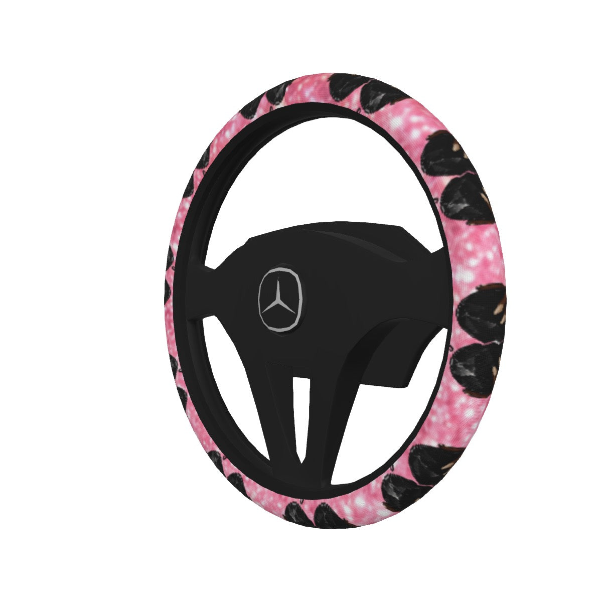 All-over Print Steering Wheel Cover