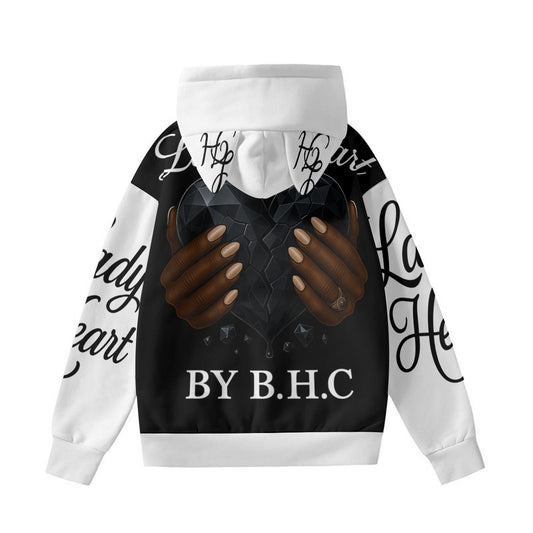 All-Over Print Women’s Hoodie With Decorative Ears