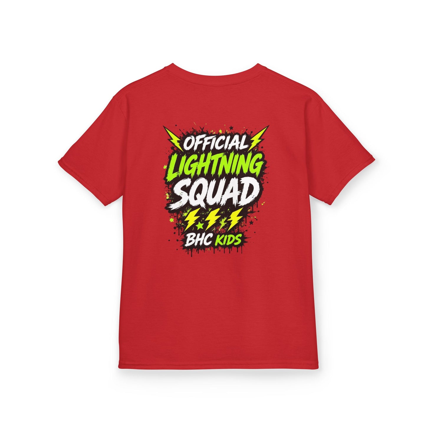 BHC Kids "Lightning Squad" Tee — Kids Graphic T-Shirt
