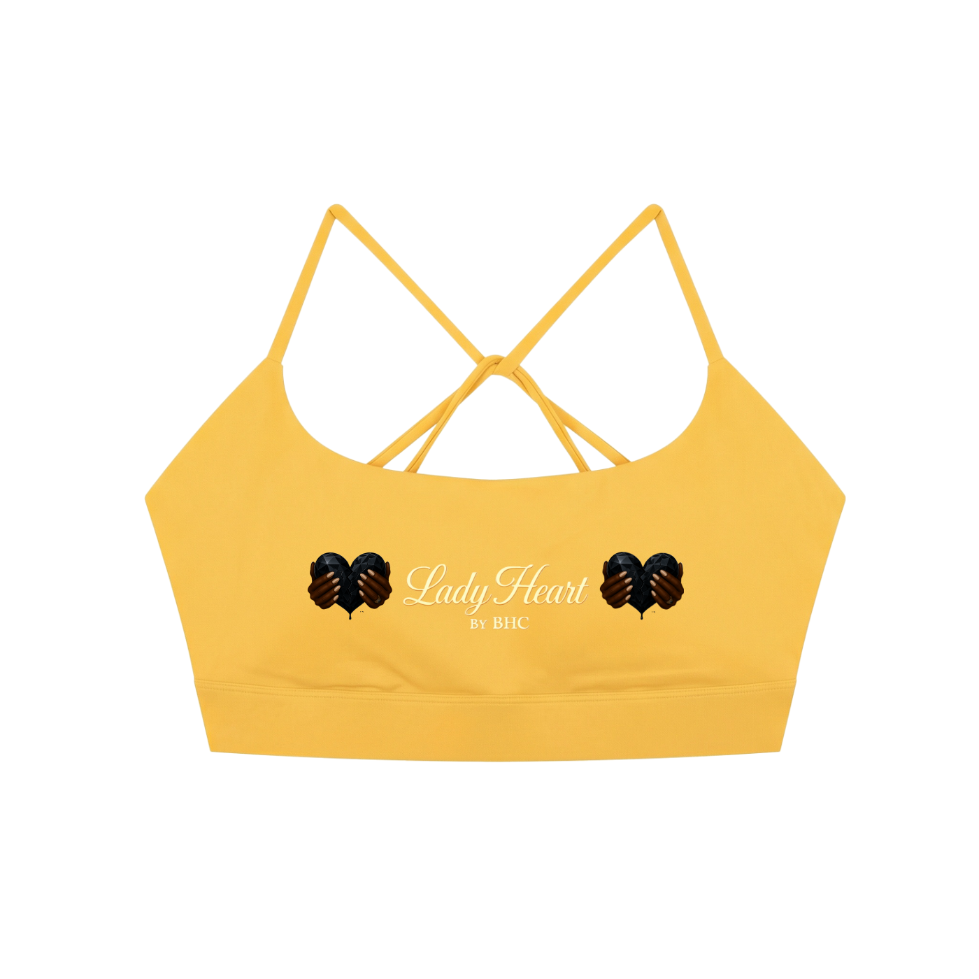 Strappy Criss Cross Yoga Sports Bra