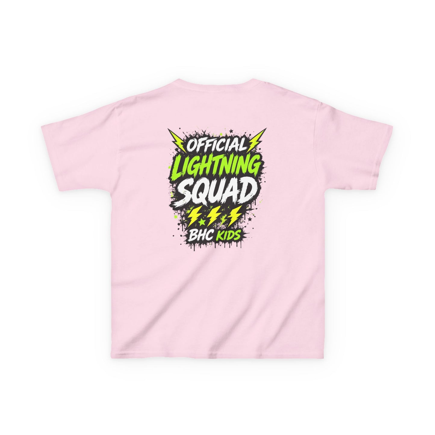 BHC Kids "Lightning Squad" Tee — Kids Graphic T-Shirt