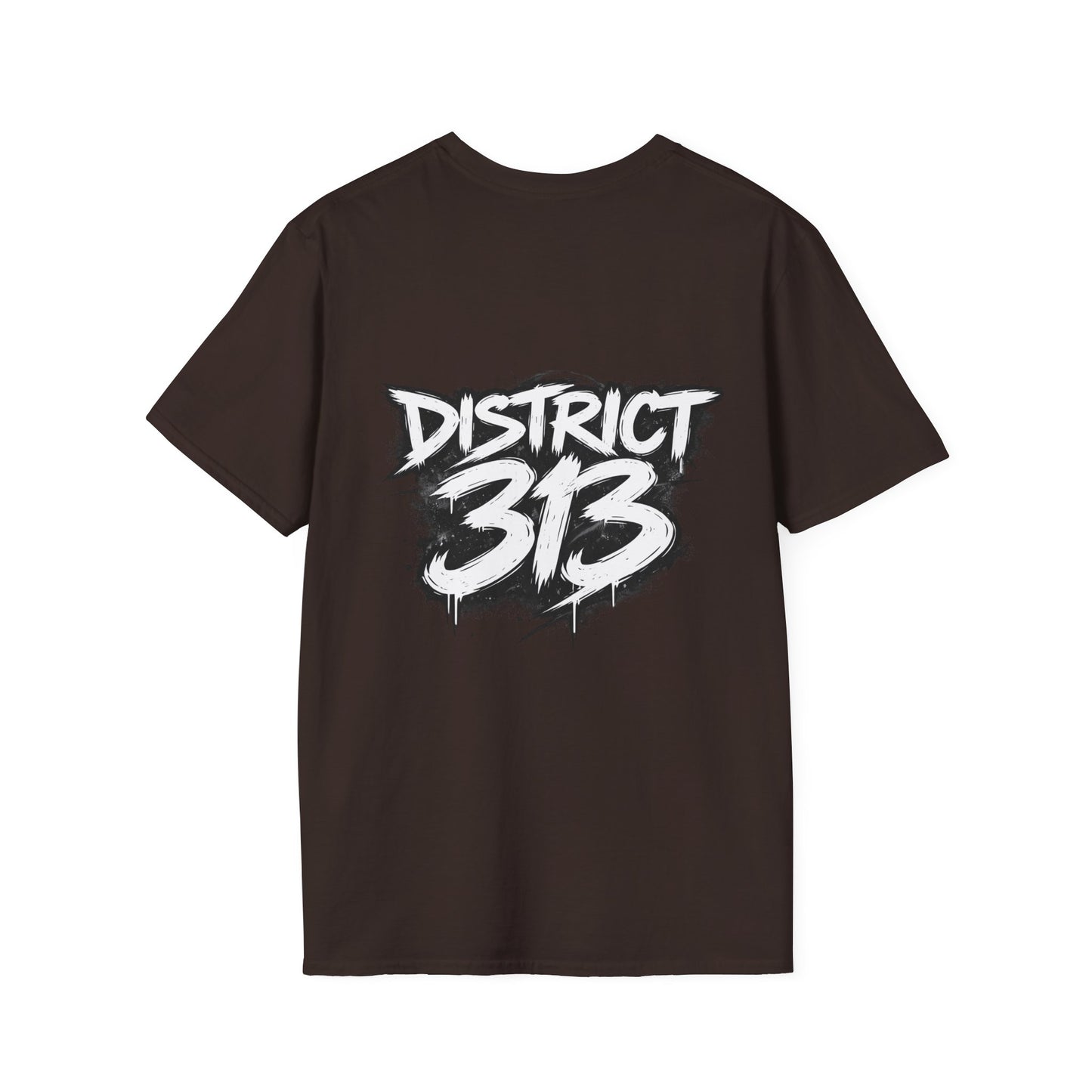 Black Heart Graffiti T‑Shirt — District 313 Streetwear Tee