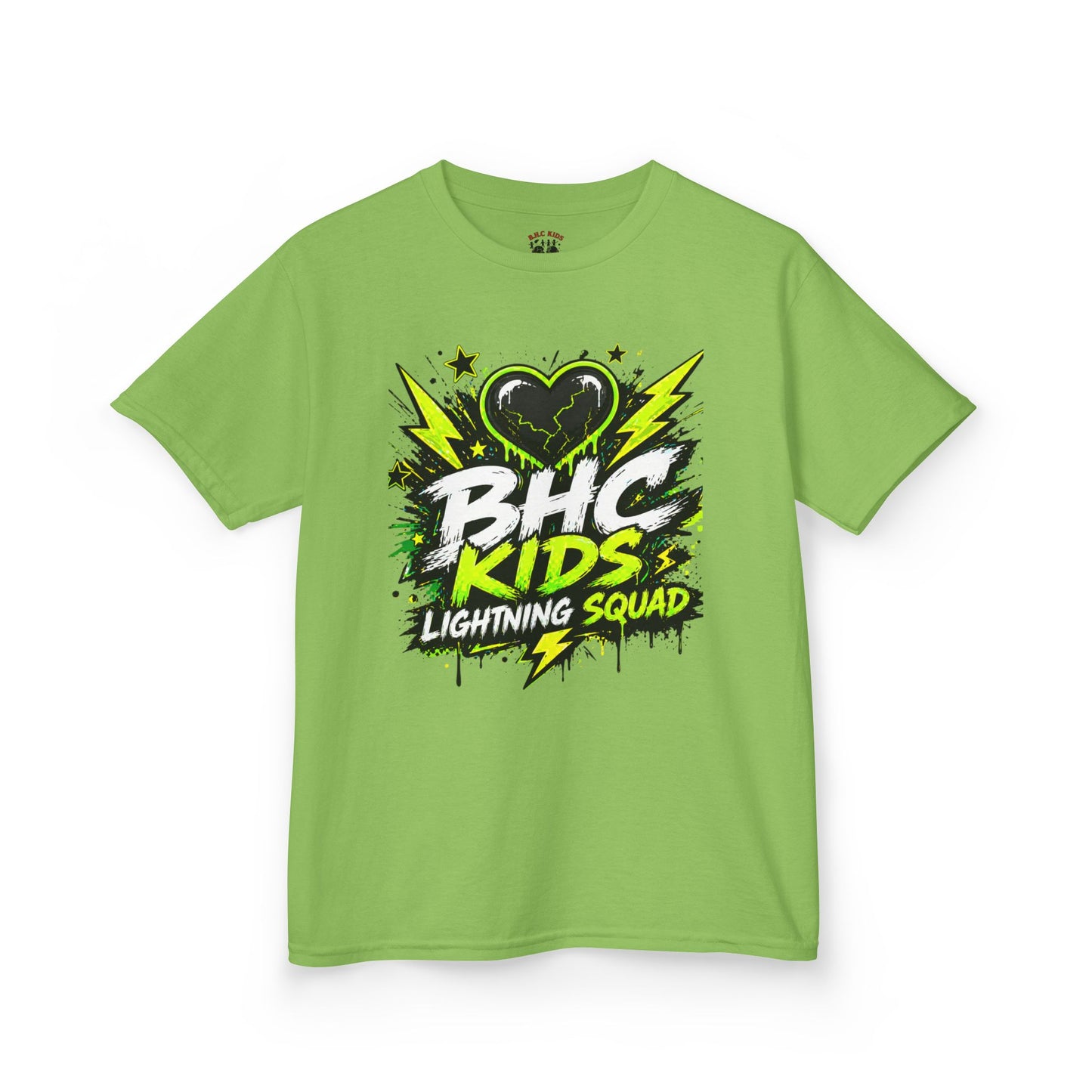 BHC Kids "Lightning Squad" Tee — Kids Graphic T-Shirt