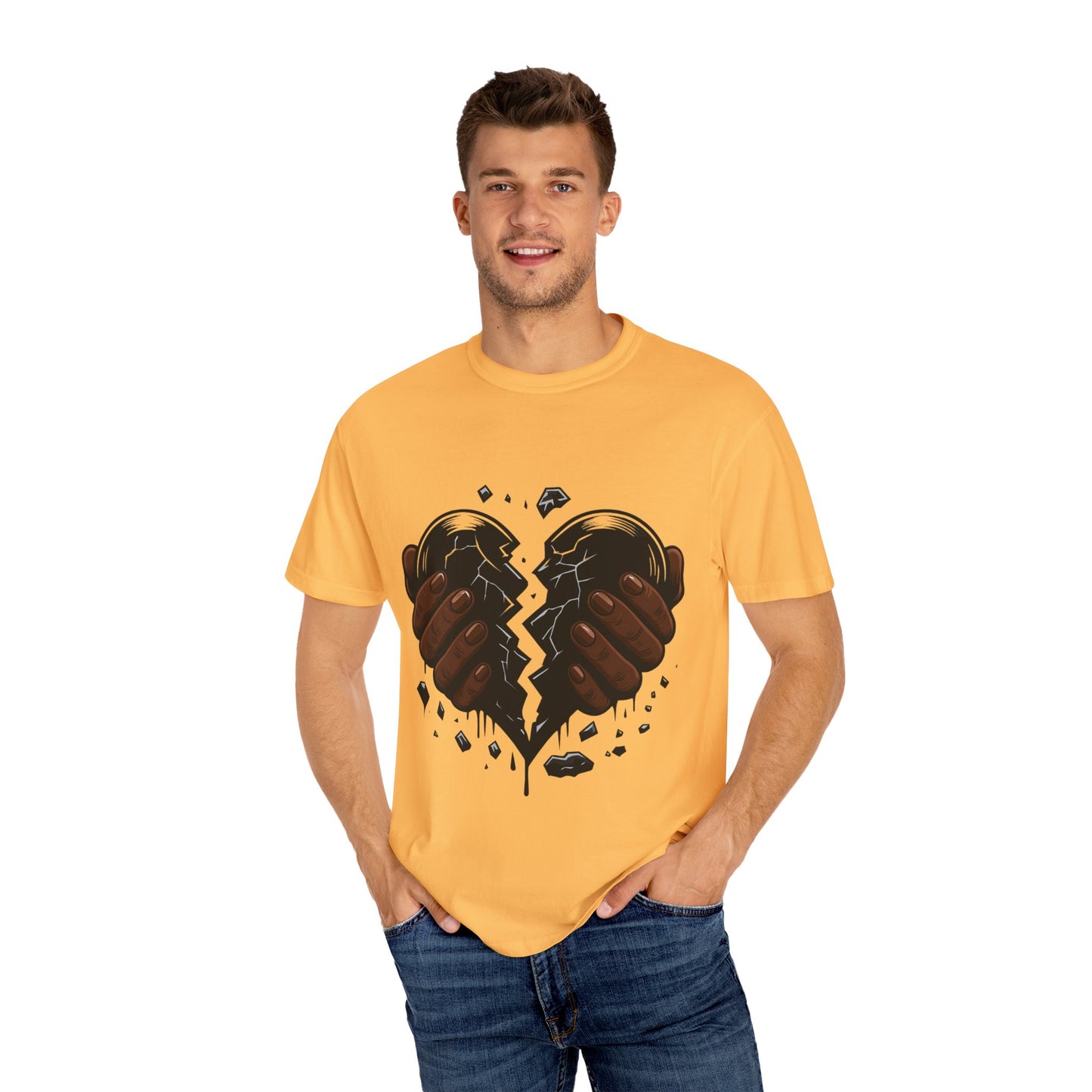 Heartbreak Hustle Unisex T-Shirt, Motivational Apparel, Gifts for Him and Her, Casual Streetwear, Unique Graphic Tee