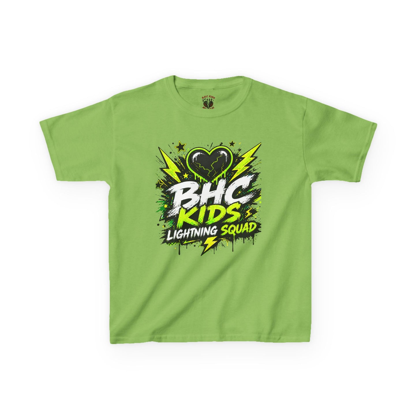 BHC Kids "Lightning Squad" Tee — Kids Graphic T-Shirt