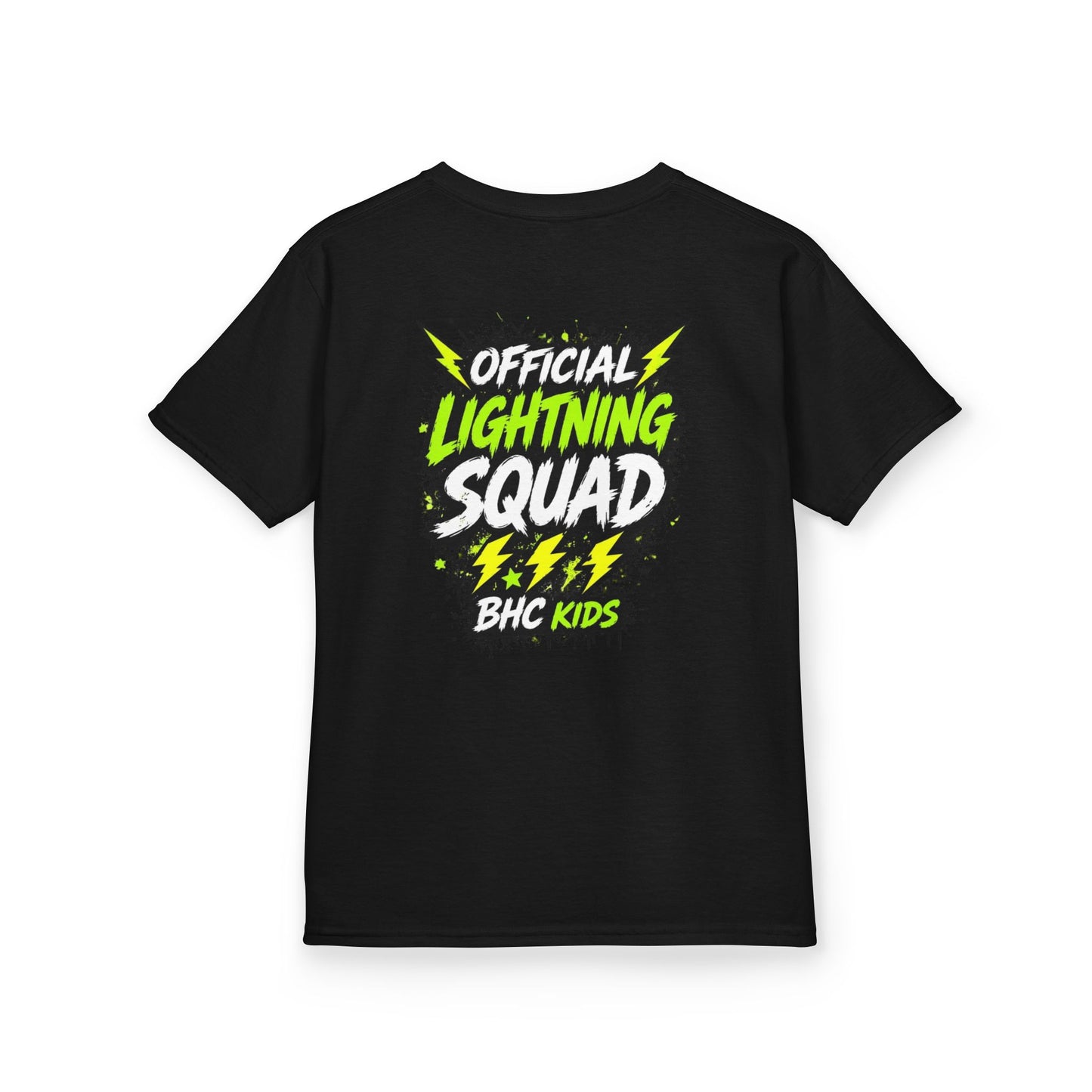 BHC Kids "Lightning Squad" Tee — Kids Graphic T-Shirt