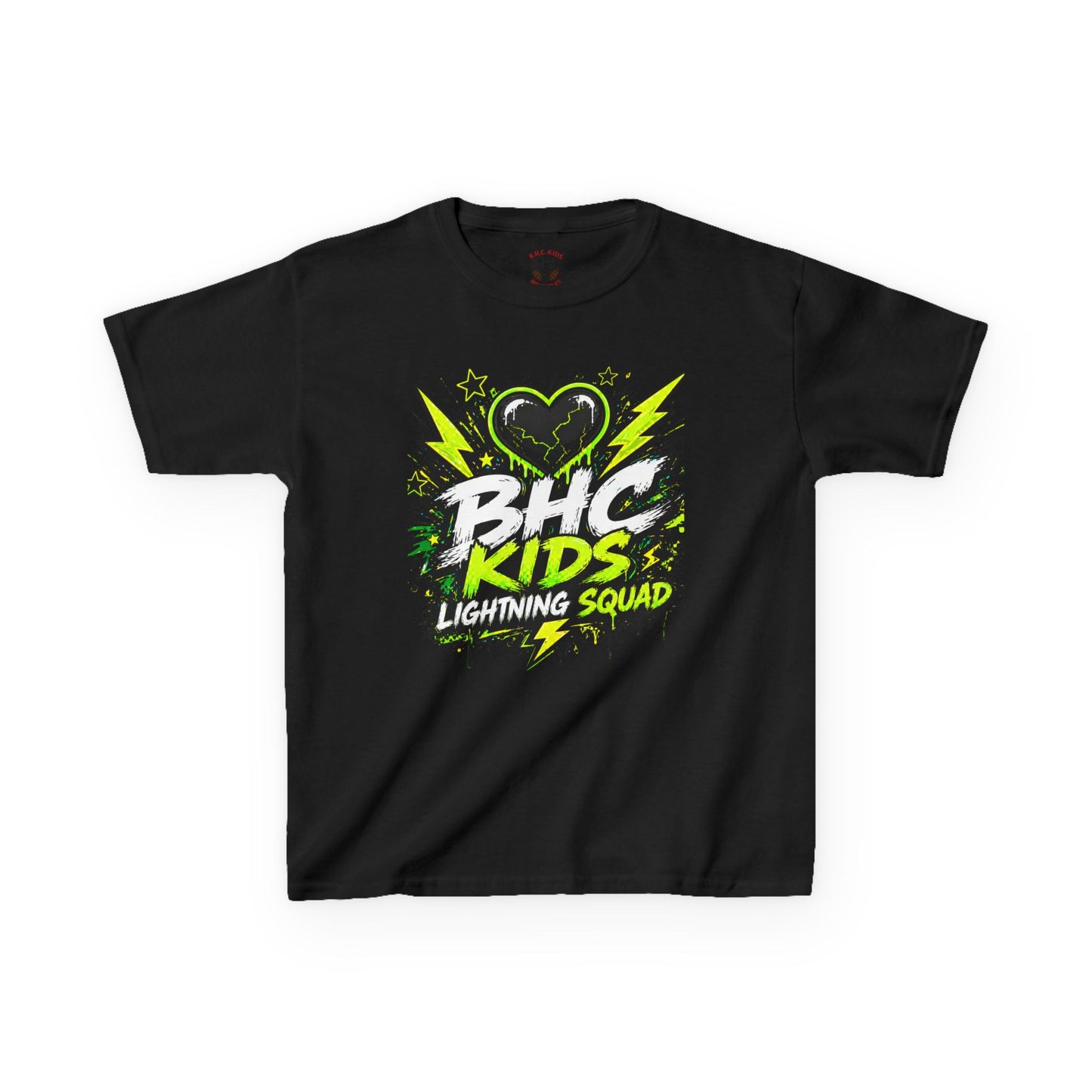 BHC Kids "Lightning Squad" Tee — Kids Graphic T-Shirt