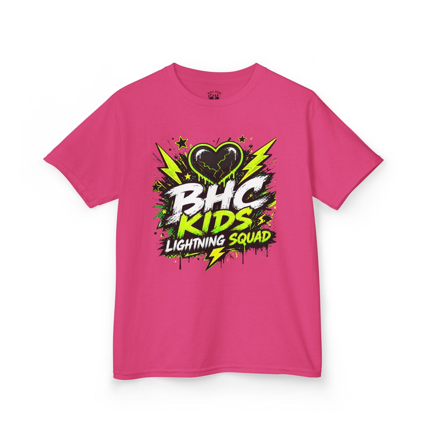 BHC Kids "Lightning Squad" Tee — Kids Graphic T-Shirt