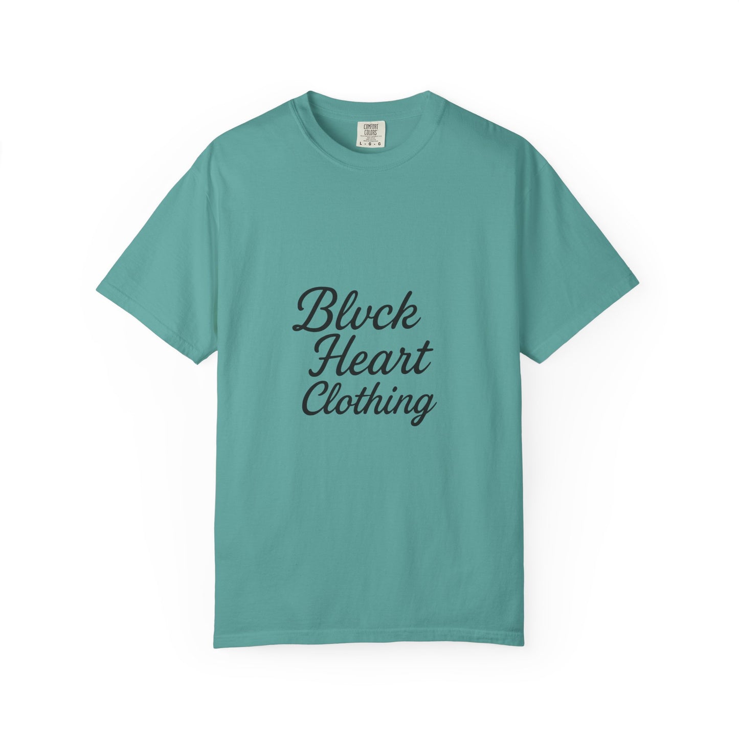 Blvck Heart Clothing Tee — Broken Black Heart Back Graphic T-Shirt