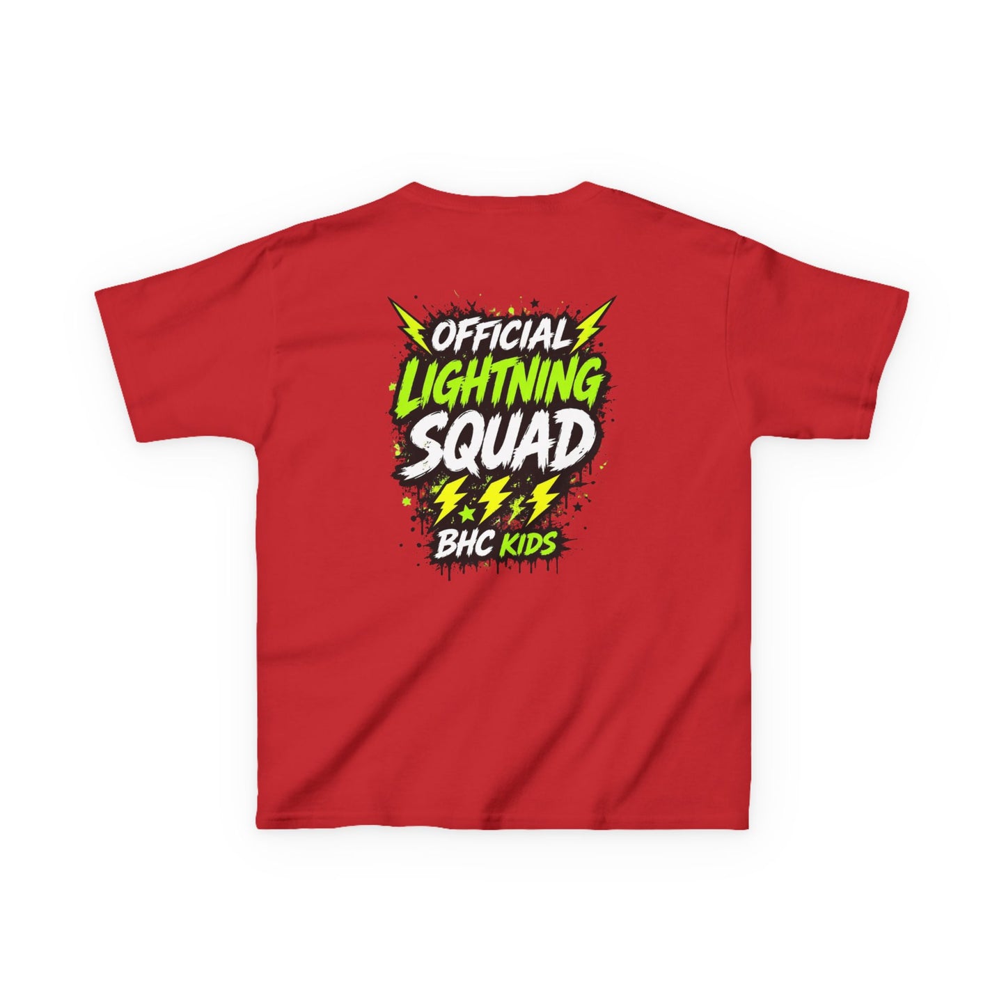 BHC Kids "Lightning Squad" Tee — Kids Graphic T-Shirt