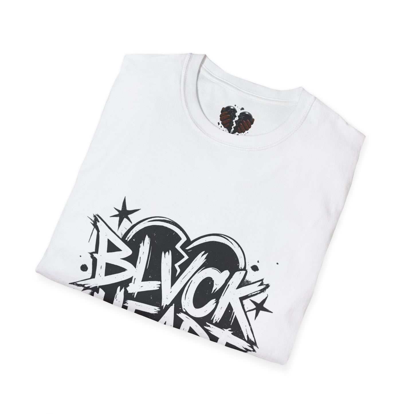 Black Heart Graffiti T‑Shirt — District 313 Streetwear Tee