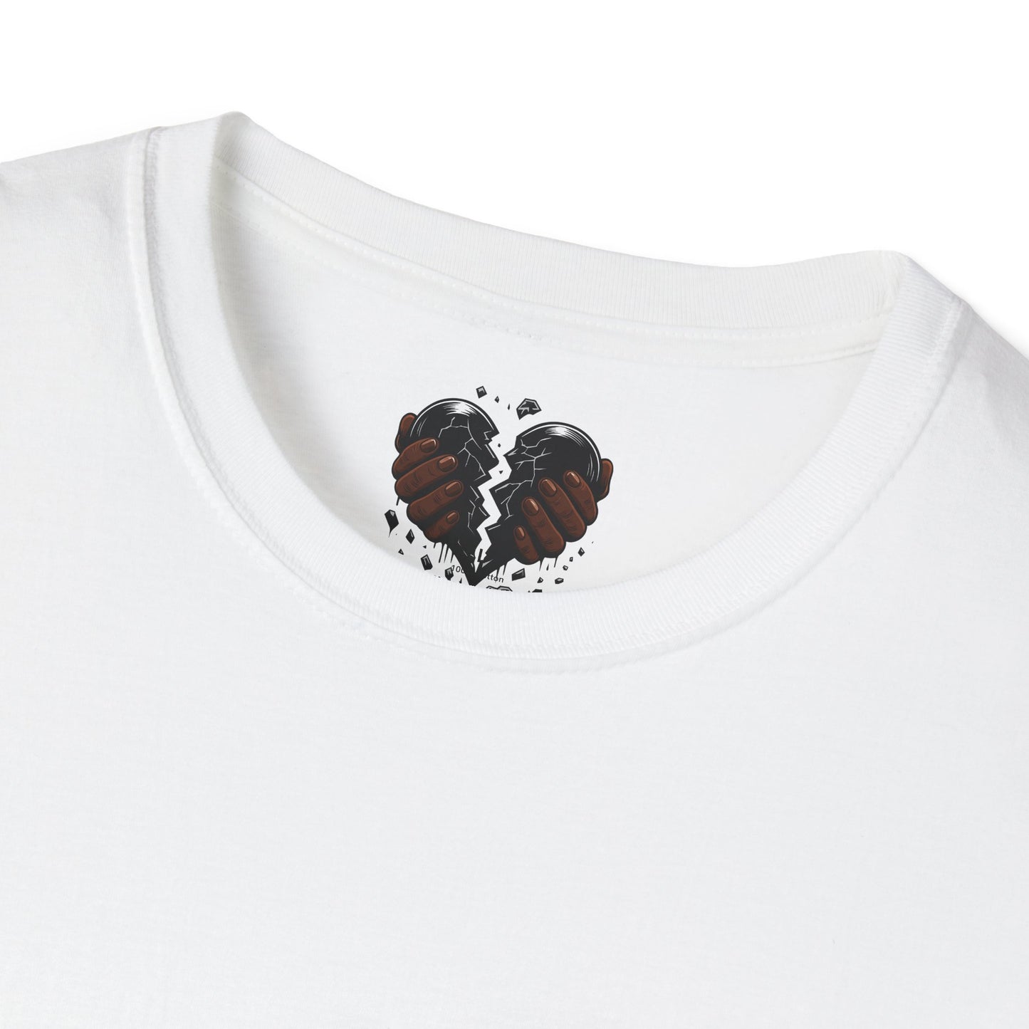 Black Heart Graffiti T‑Shirt — District 313 Streetwear Tee
