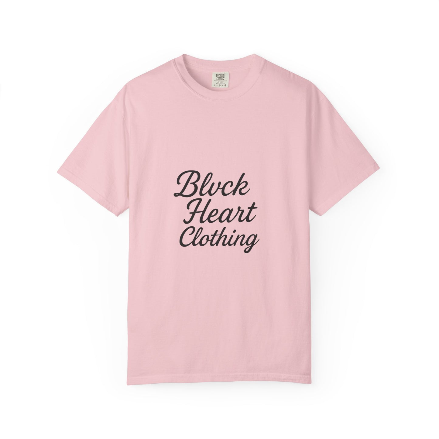Blvck Heart Clothing Tee — Broken Black Heart Back Graphic T-Shirt