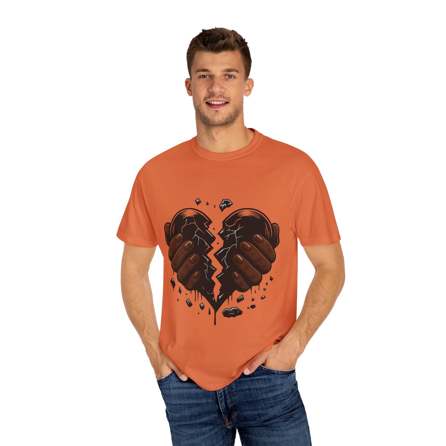 Heartbreak Hustle Unisex T-Shirt, Motivational Apparel, Gifts for Him and Her, Casual Streetwear, Unique Graphic Tee