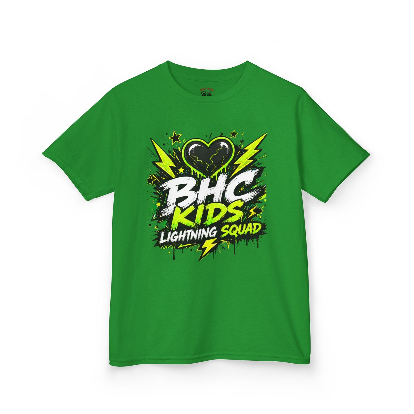 BHC Kids "Lightning Squad" Tee — Kids Graphic T-Shirt