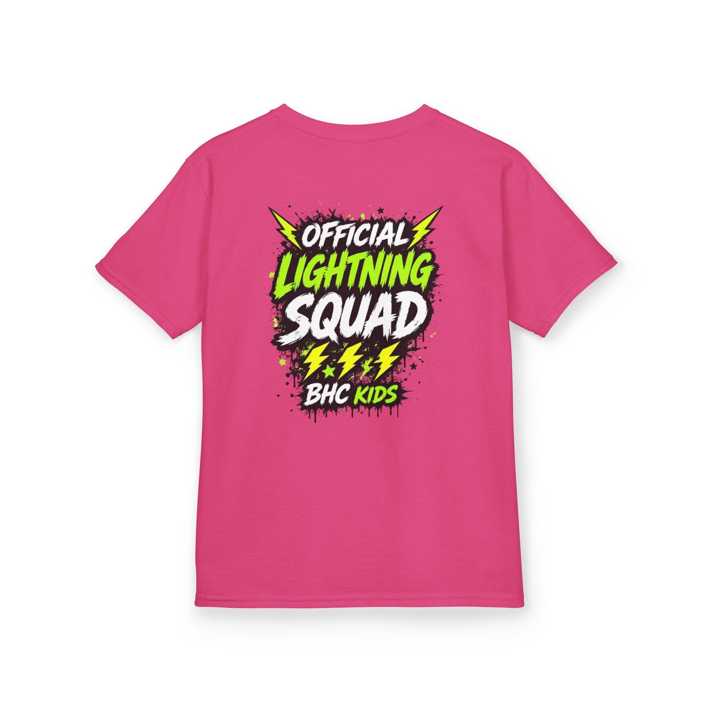 BHC Kids "Lightning Squad" Tee — Kids Graphic T-Shirt
