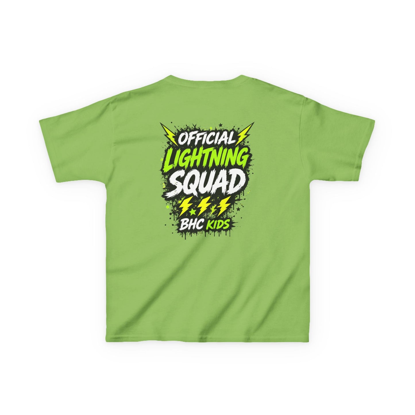 BHC Kids "Lightning Squad" Tee — Kids Graphic T-Shirt