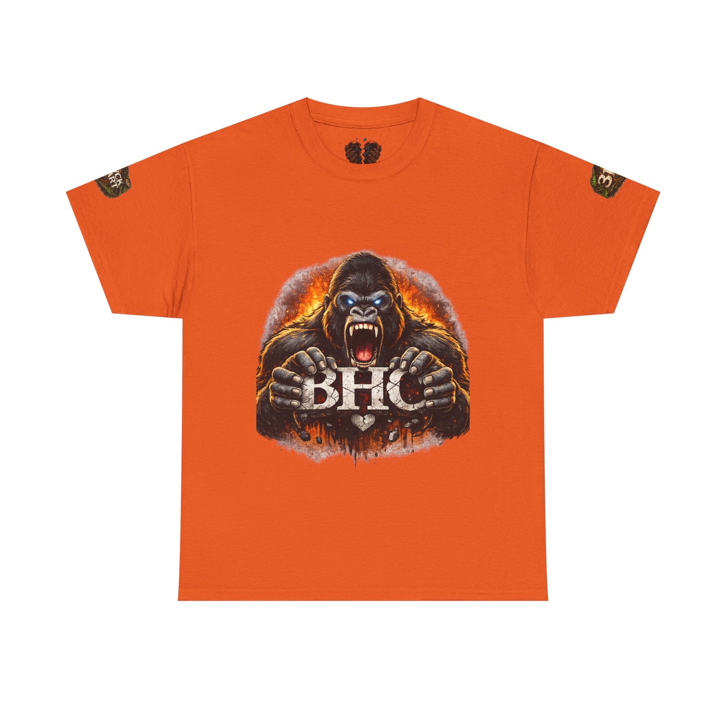 Gorilla Strength Tee – "Built Through Pressure. Driven By Hunger." Motivational Graphic T-Shirt