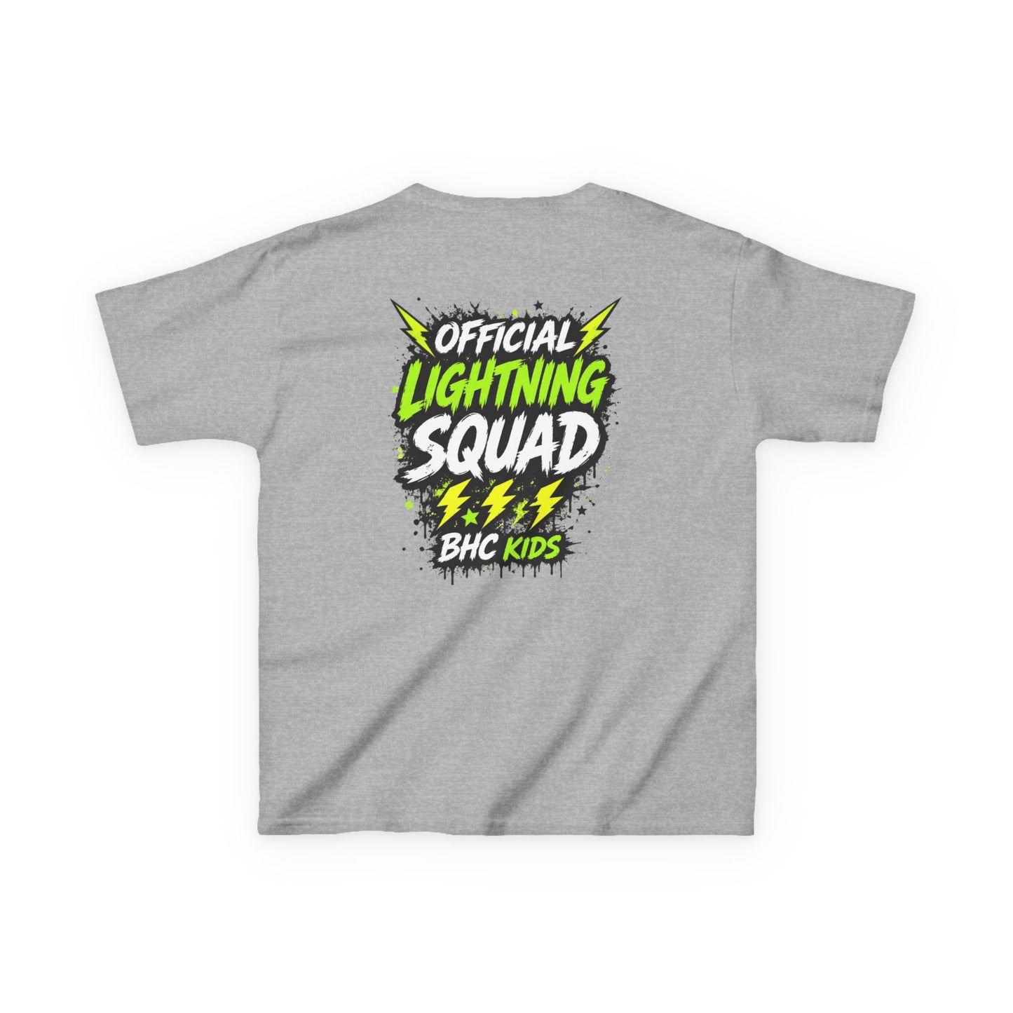 BHC Kids "Lightning Squad" Tee — Kids Graphic T-Shirt