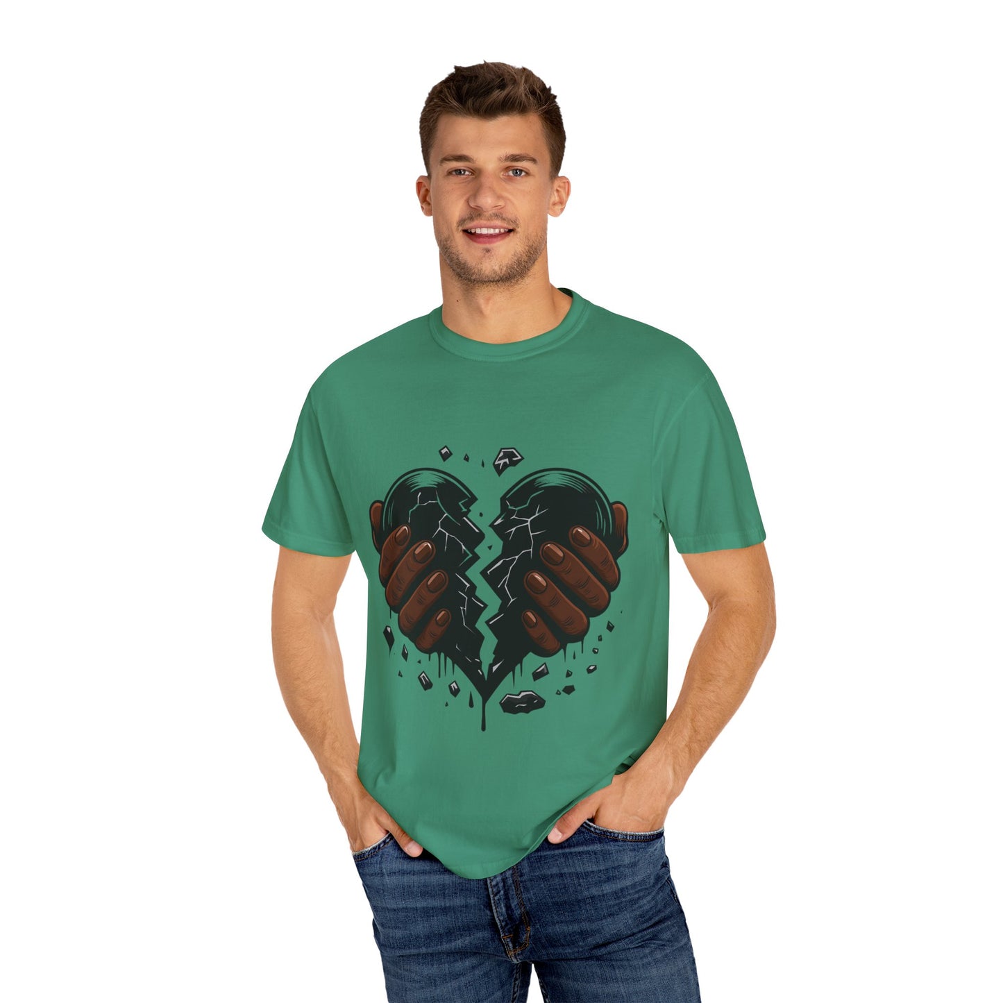 Heartbreak Hustle Unisex T-Shirt, Motivational Apparel, Gifts for Him and Her, Casual Streetwear, Unique Graphic Tee