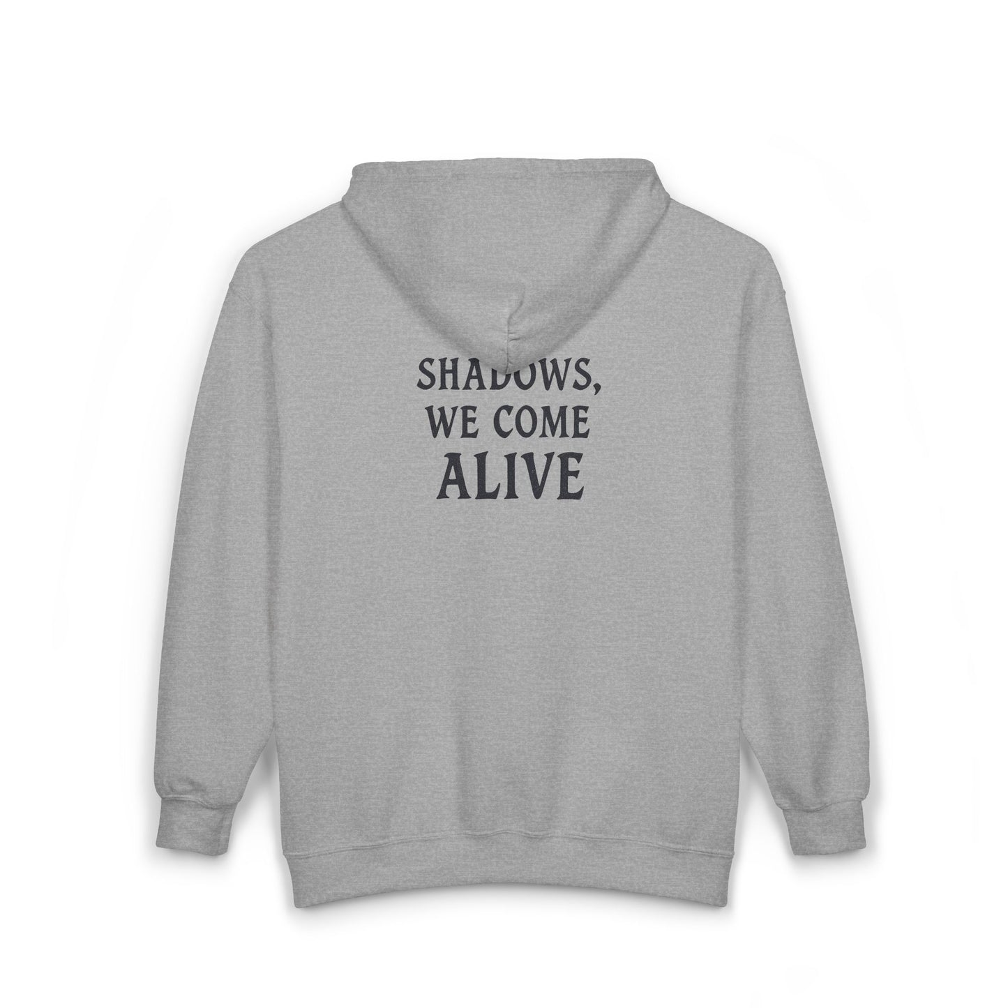 Blvck Heart “Haunted Edition” Zip-Up Hoodie – Halloween Streetwear