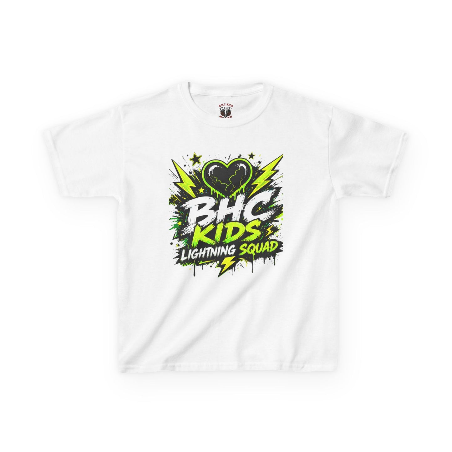 BHC Kids "Lightning Squad" Tee — Kids Graphic T-Shirt