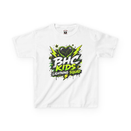 BHC Kids "Lightning Squad" Tee — Kids Graphic T-Shirt