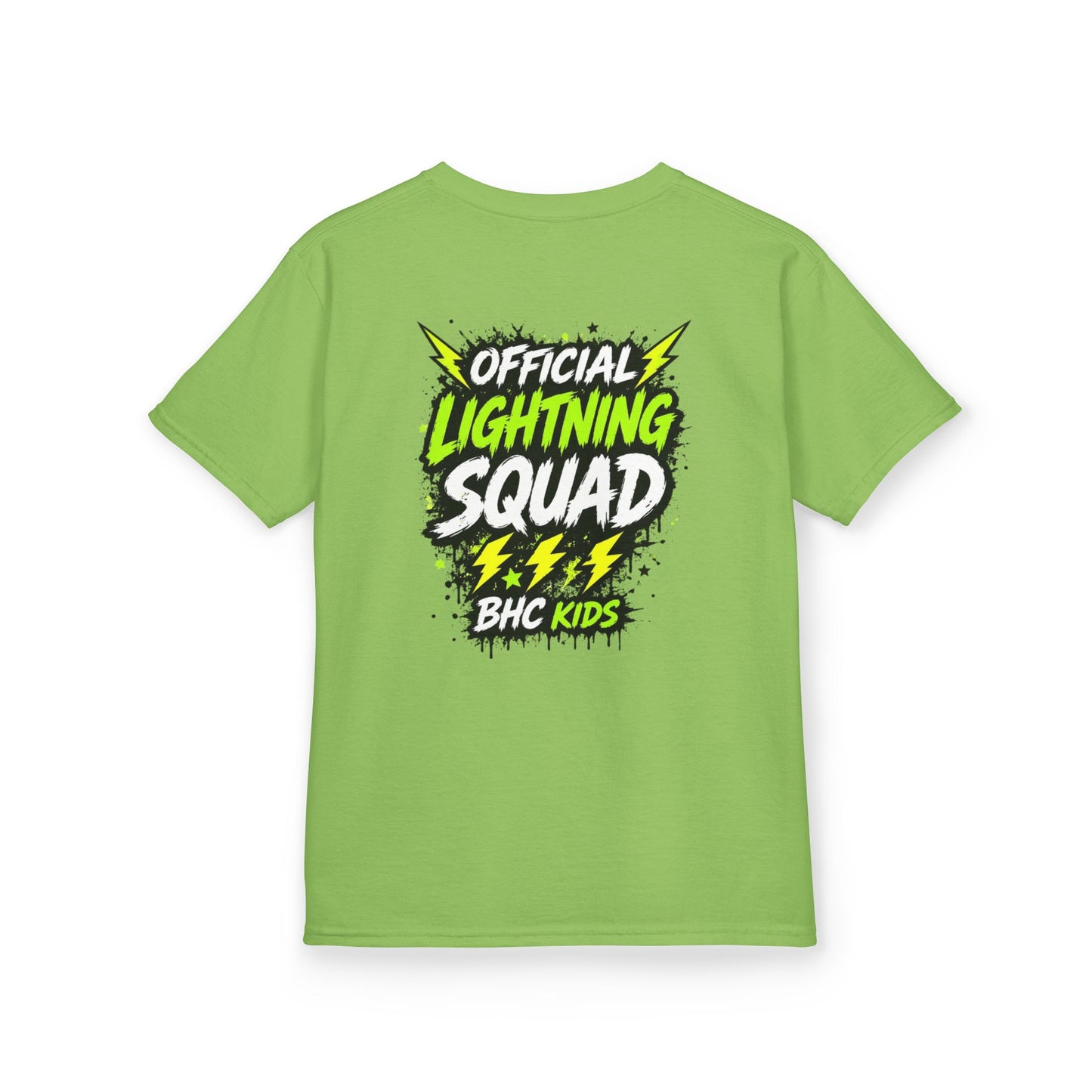 BHC Kids "Lightning Squad" Tee — Kids Graphic T-Shirt