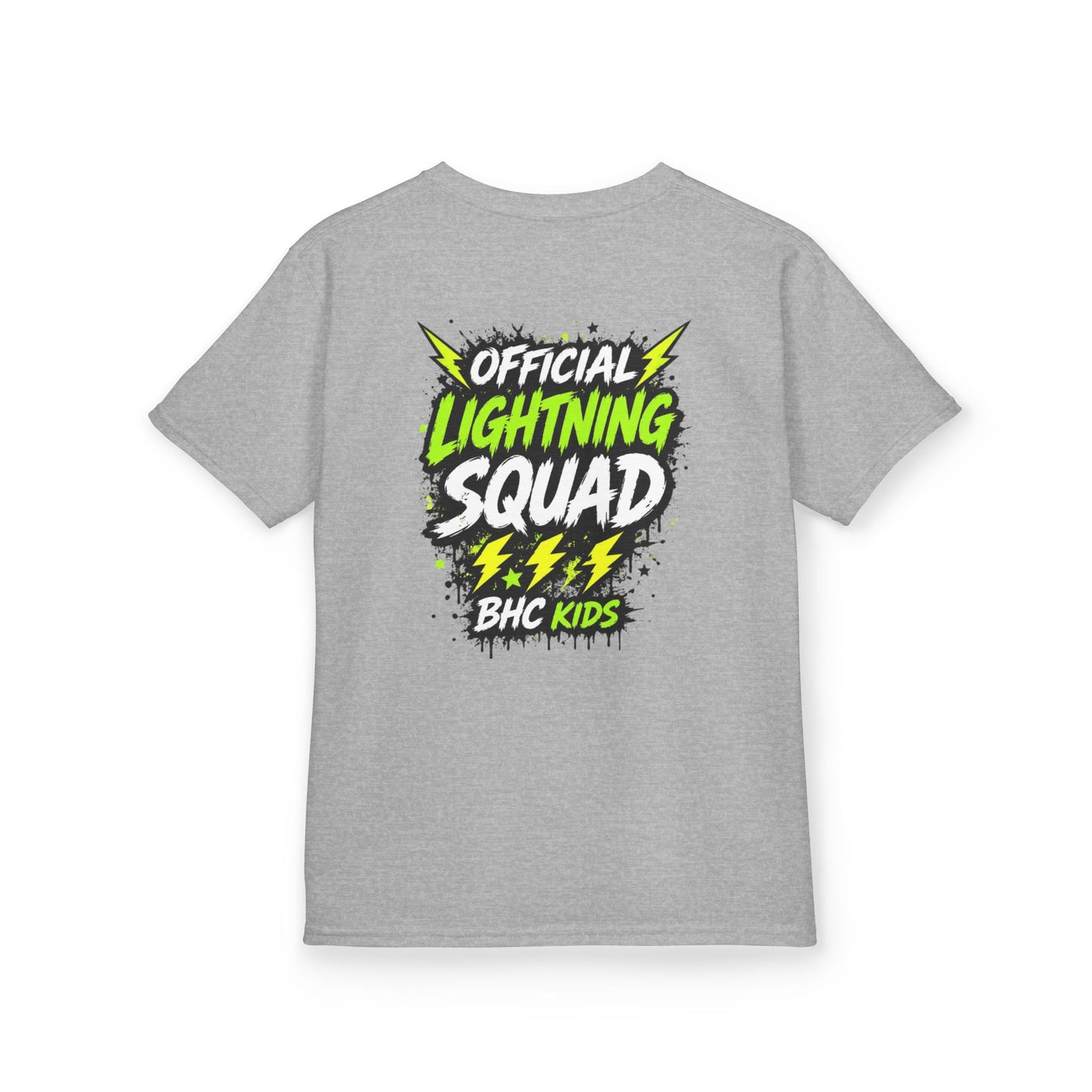 BHC Kids "Lightning Squad" Tee — Kids Graphic T-Shirt