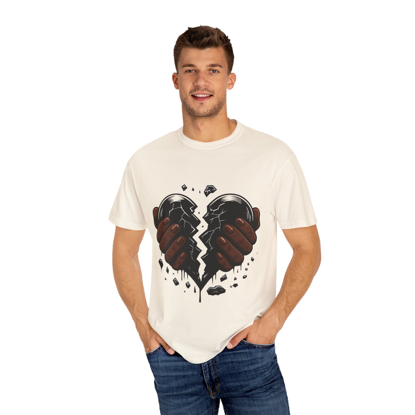 Heartbreak Hustle Unisex T-Shirt, Motivational Apparel, Gifts for Him and Her, Casual Streetwear, Unique Graphic Tee
