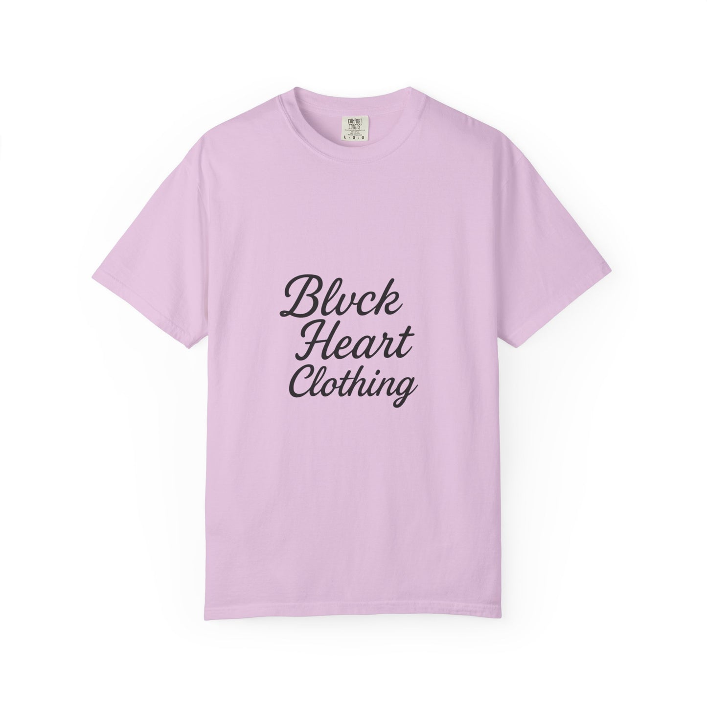 Blvck Heart Clothing Tee — Broken Black Heart Back Graphic T-Shirt