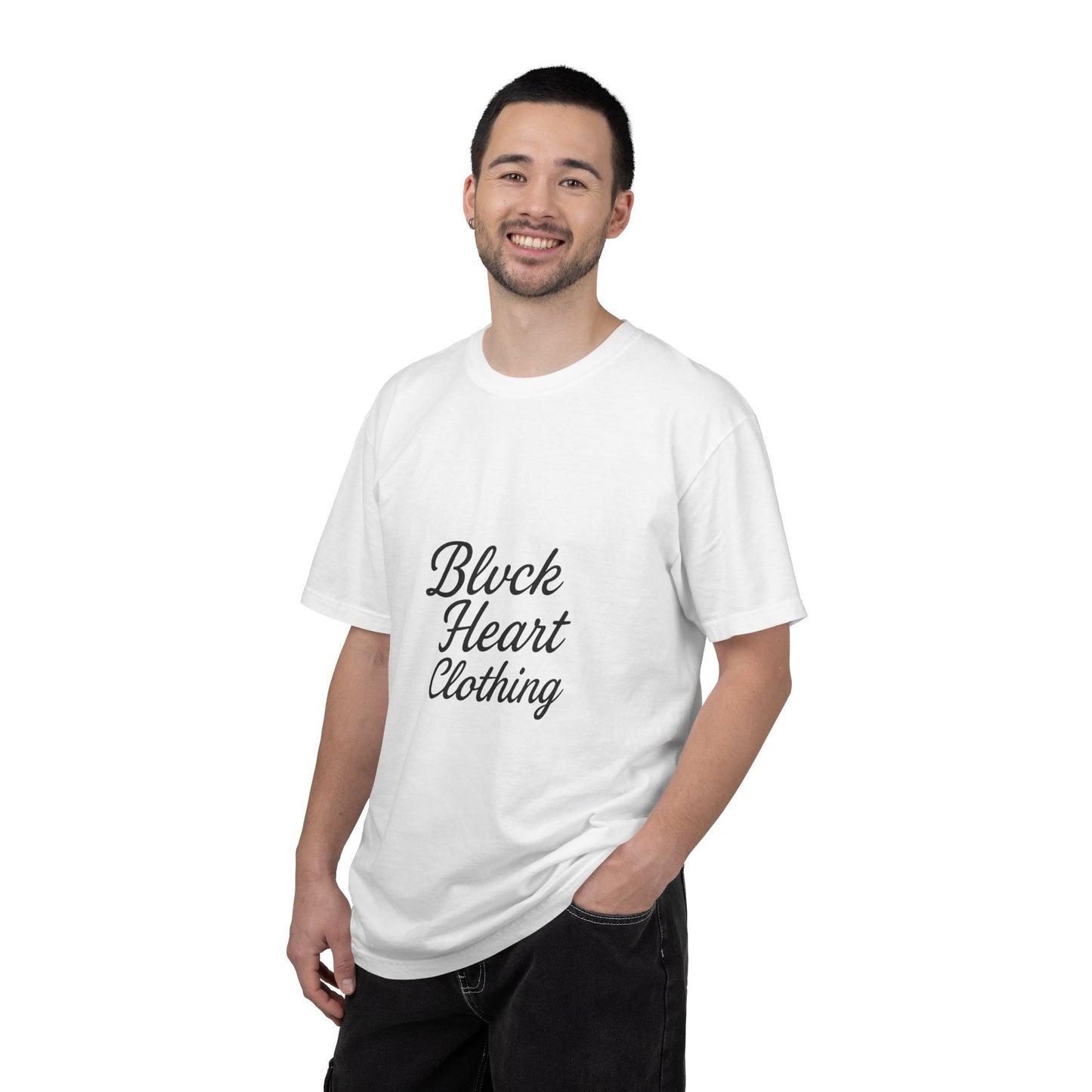 Blvck Heart Clothing Tee — Broken Black Heart Back Graphic T-Shirt
