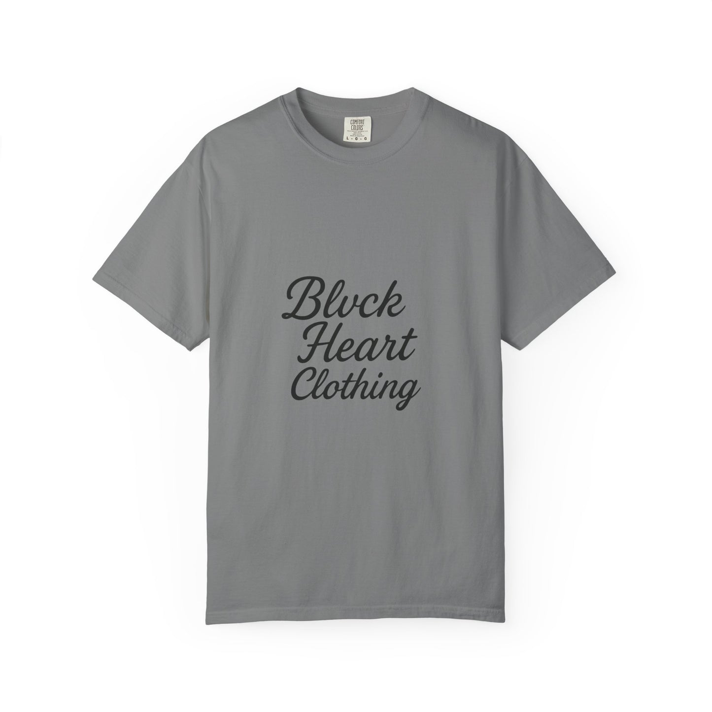 Blvck Heart Clothing Tee — Broken Black Heart Back Graphic T-Shirt