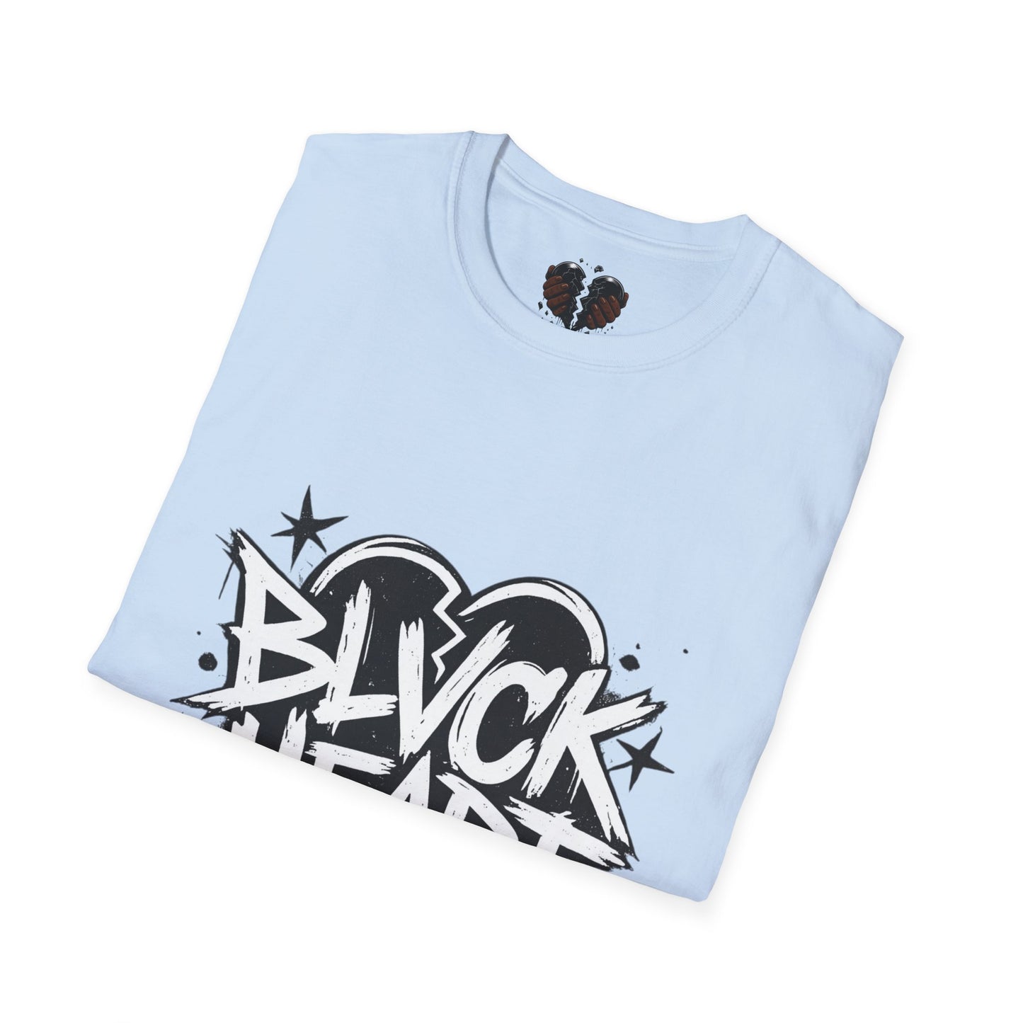 Black Heart Graffiti T‑Shirt — District 313 Streetwear Tee
