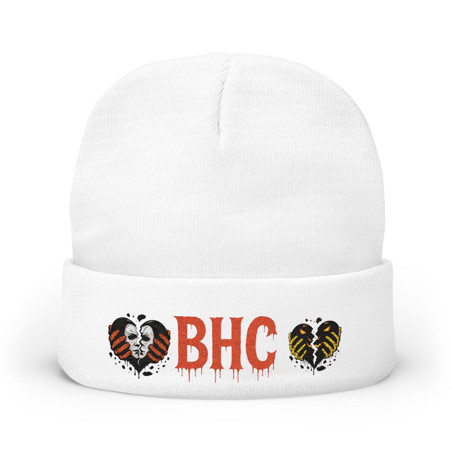 Embroidered Knit Beanie - Stylish Winter Hat for Outdoor Adventures, Perfect for Cold Weather, Gifts for Him/Her, Streetwear Accessories