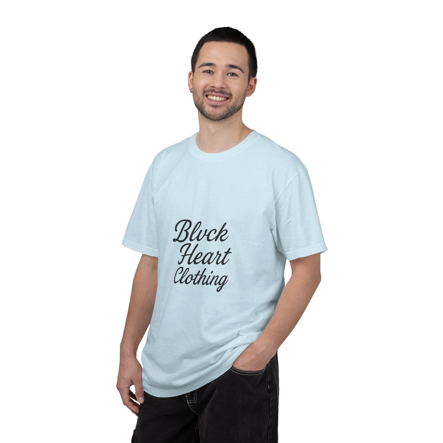 Blvck Heart Clothing Tee — Broken Black Heart Back Graphic T-Shirt