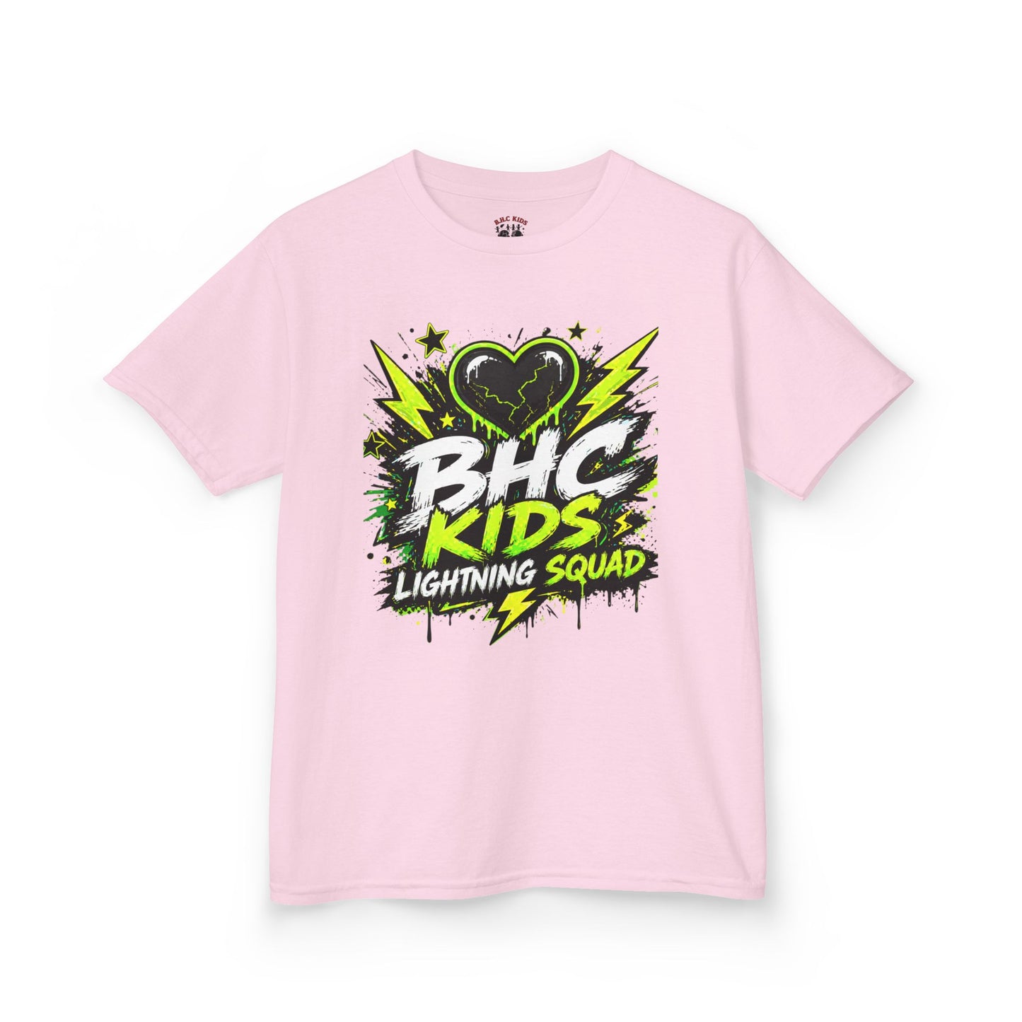 BHC Kids "Lightning Squad" Tee — Kids Graphic T-Shirt