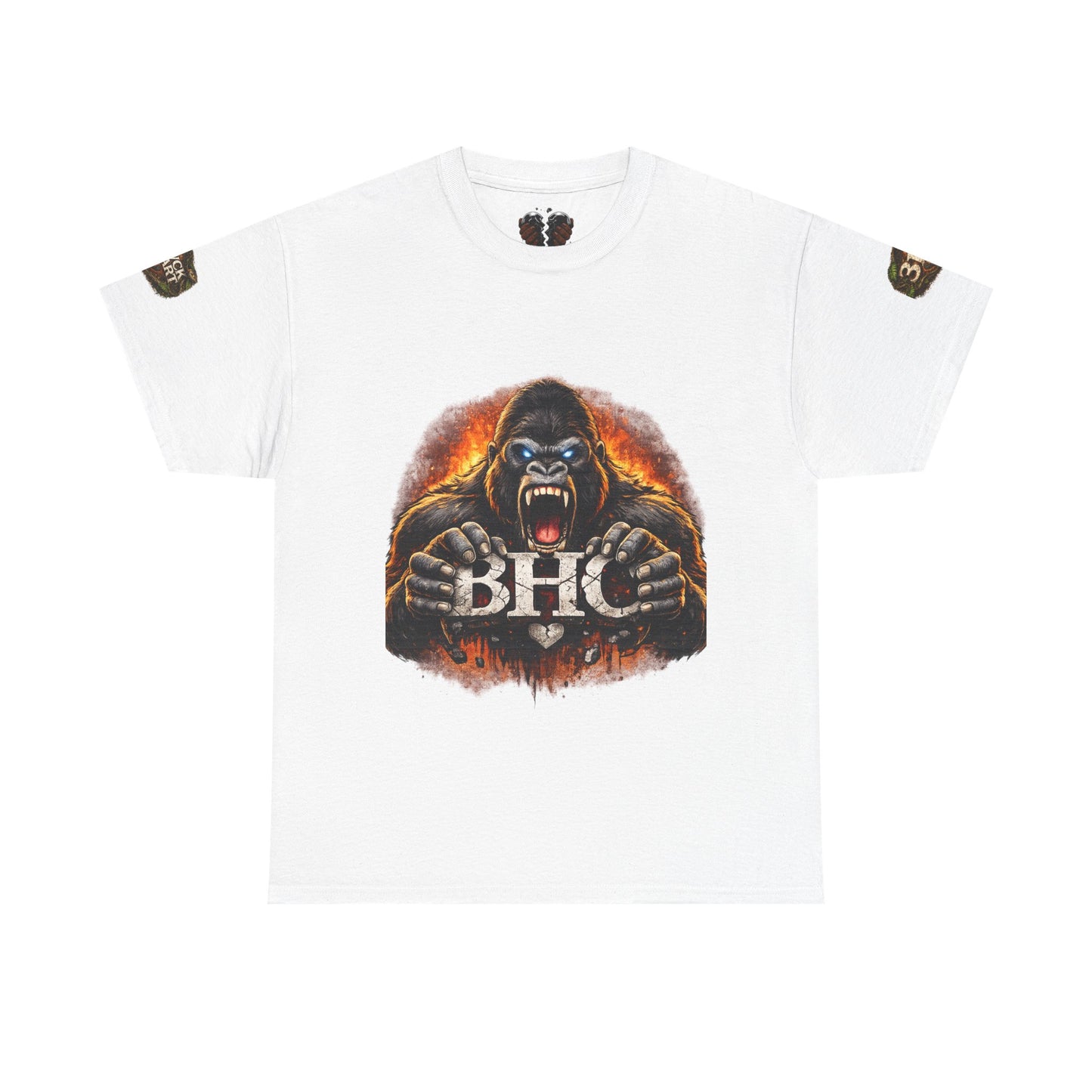 Gorilla Strength Tee – "Built Through Pressure. Driven By Hunger." Motivational Graphic T-Shirt