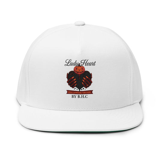 Embroidered Flat Bill Cap for Trendsetters - Perfect Gift for Fashion Lovers, Streetwear, Summer Outings, or Casual Events
