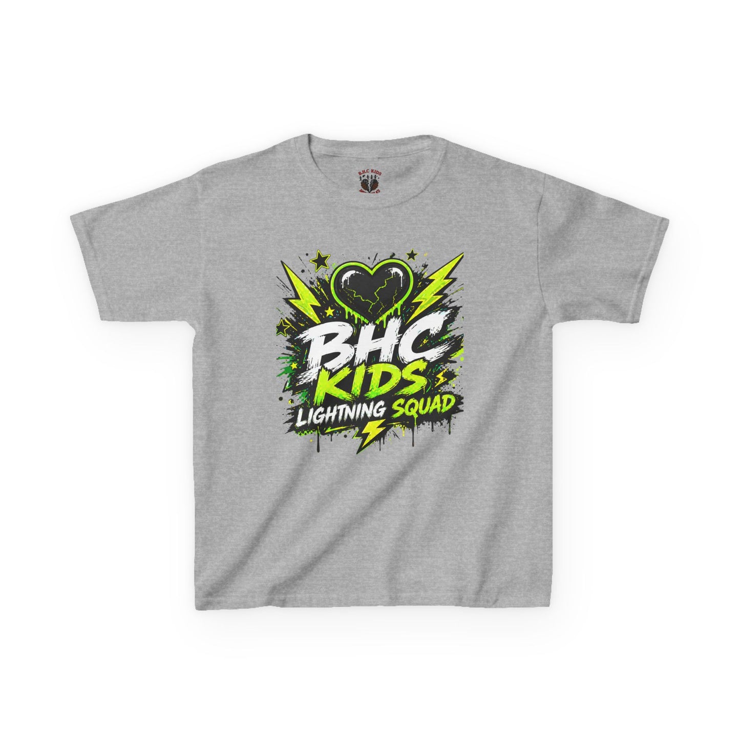 BHC Kids "Lightning Squad" Tee — Kids Graphic T-Shirt