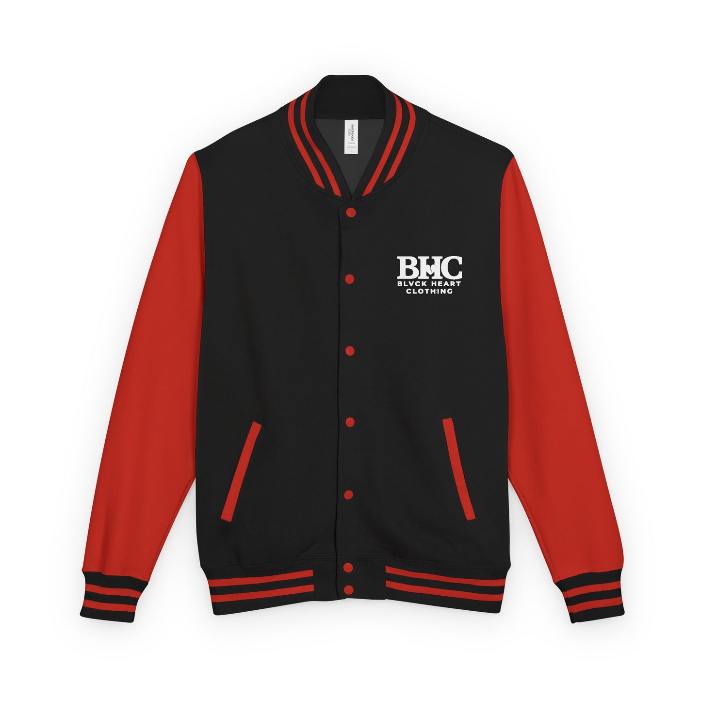 Letterman Jacket — 'Broken Heart' Graphic Varsity Jacket
