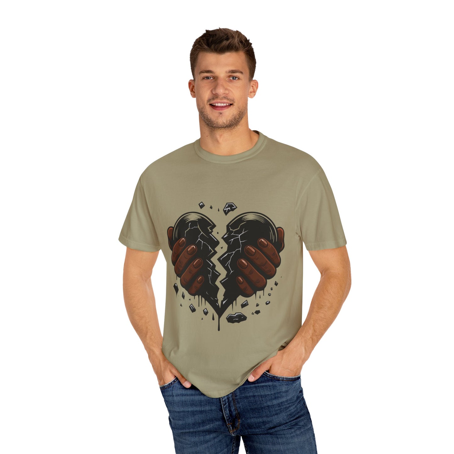 Heartbreak Hustle Unisex T-Shirt, Motivational Apparel, Gifts for Him and Her, Casual Streetwear, Unique Graphic Tee