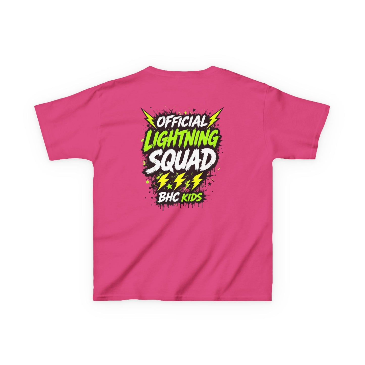 BHC Kids "Lightning Squad" Tee — Kids Graphic T-Shirt