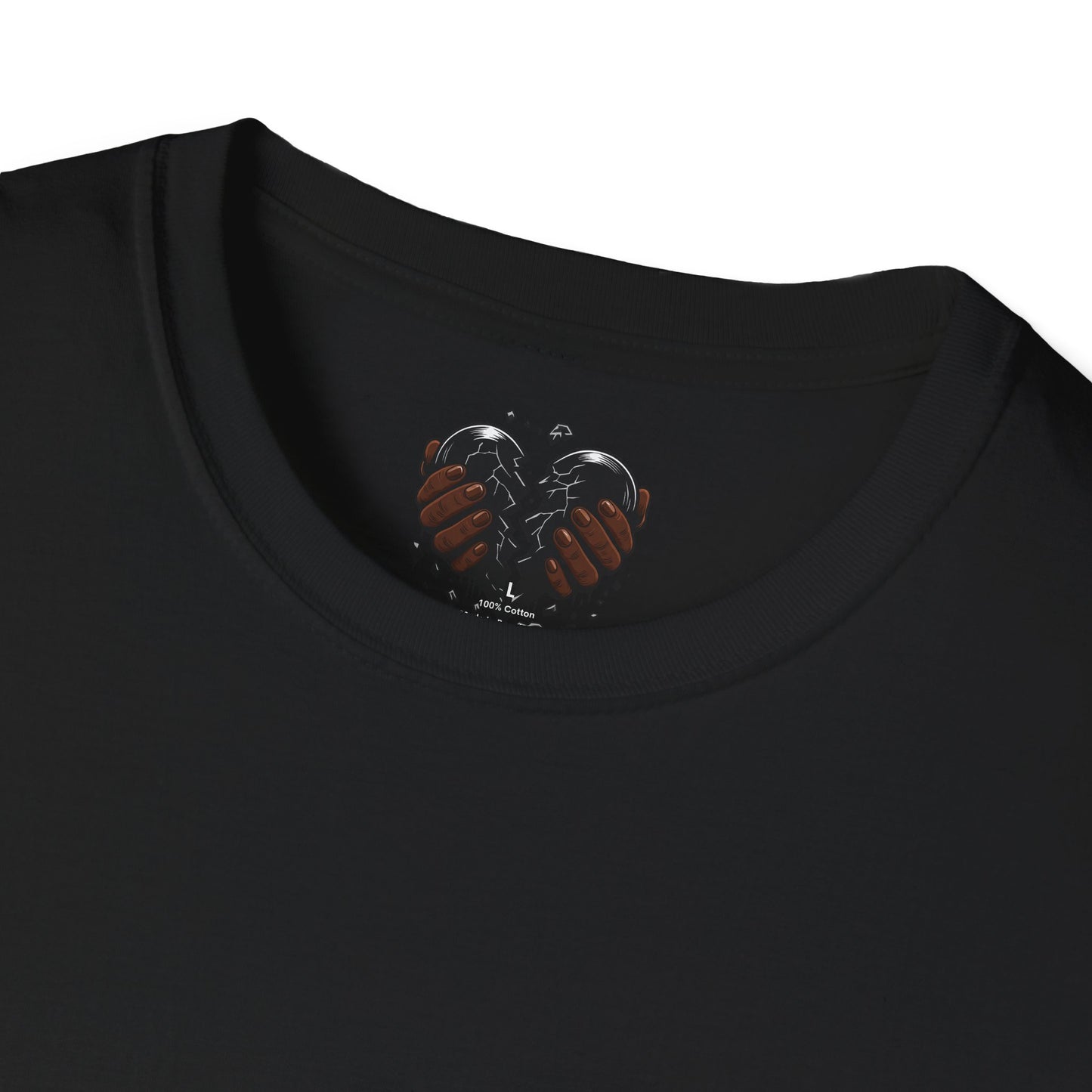 Black Heart Graffiti T‑Shirt — District 313 Streetwear Tee
