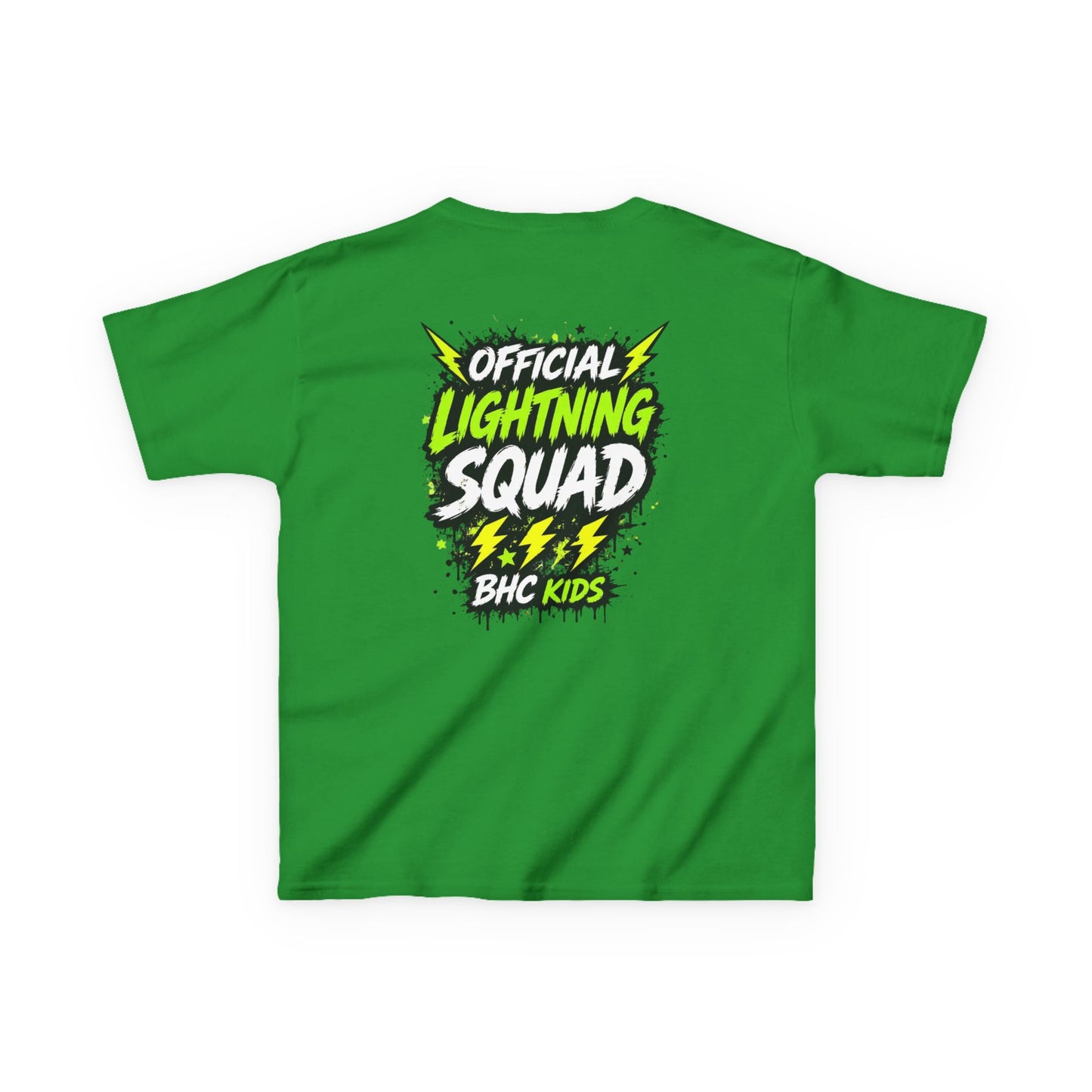 BHC Kids "Lightning Squad" Tee — Kids Graphic T-Shirt
