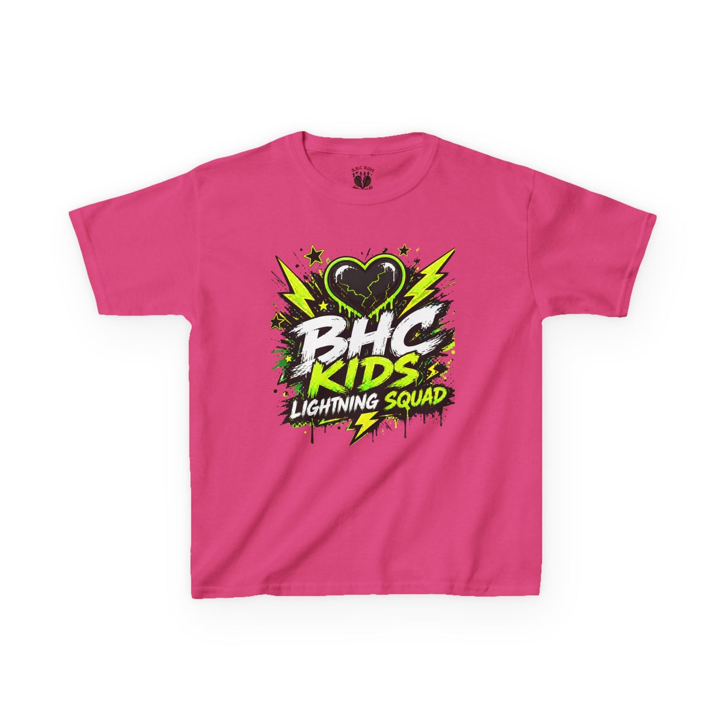BHC Kids "Lightning Squad" Tee — Kids Graphic T-Shirt