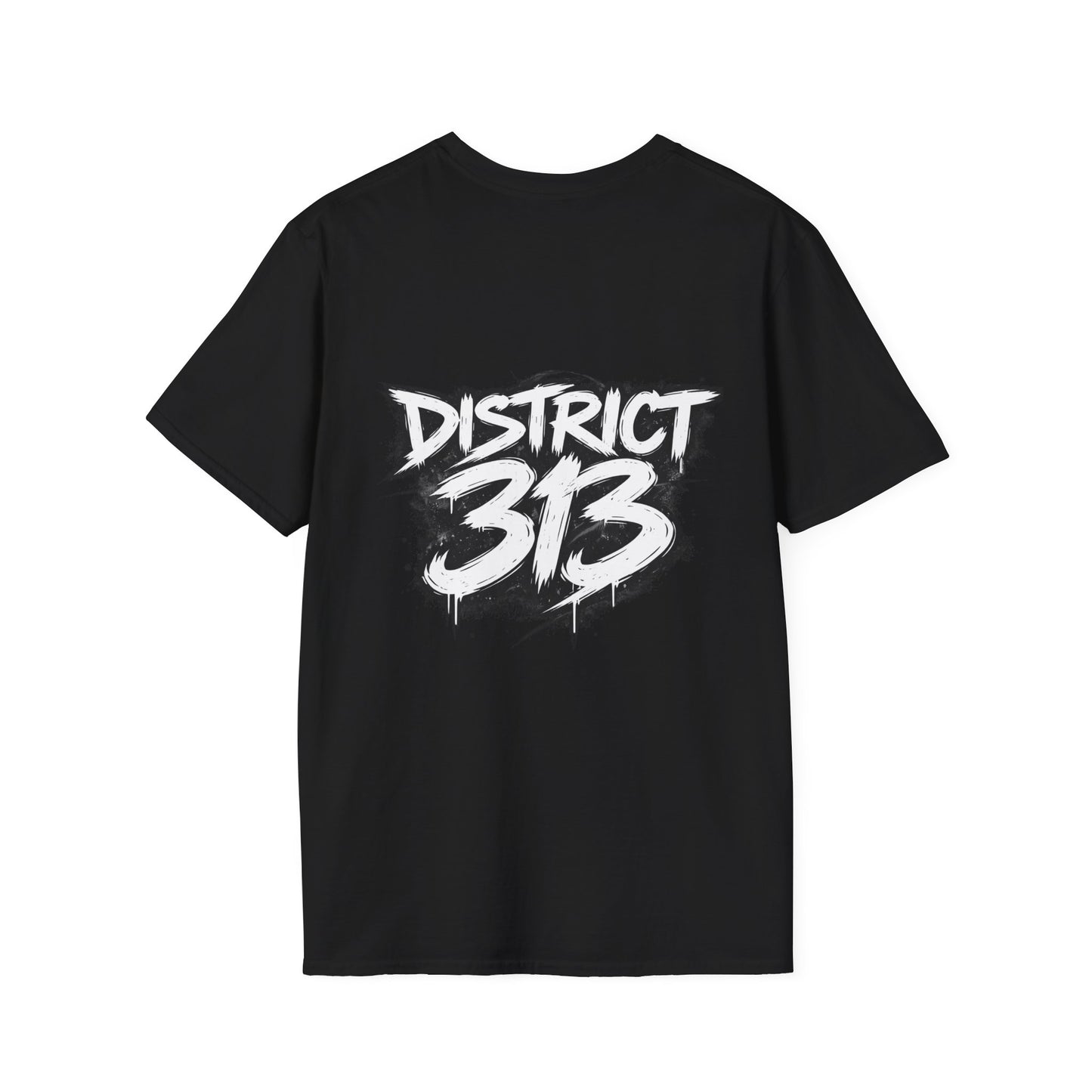 Black Heart Graffiti T‑Shirt — District 313 Streetwear Tee