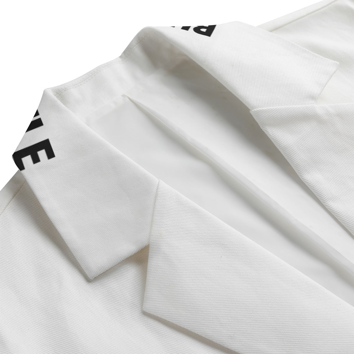 All-Over Print Men's Casual Flat Lapel Collar Blazer | 245GSM Cotton